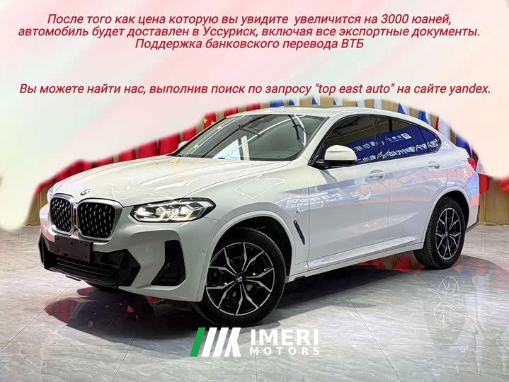BMW X4 xDrive 25i M Sport Package - ავტომობილი ჩინეთიდან