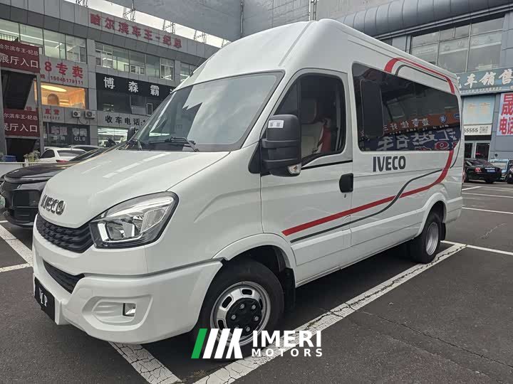 Iveco Eurocargo 2021 2.0T Manual Super Rui Long Wheelbase Short Overhang High Roof Side Sliding Door F1A - ავტომობილი ჩინეთი…