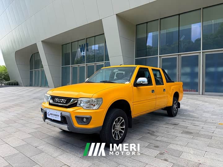 Qingling Isuzu T17 3.0T Diesel 2WD Stake Bed Extended Wheelbase 4KH1CT6H1 - ავტომობილი ჩინეთიდან