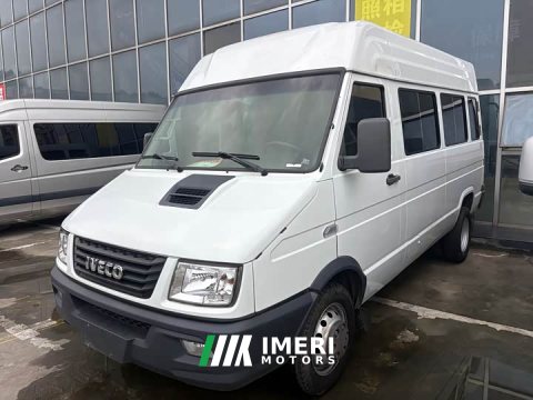2023 Iveco Daily 2022 2.5T A37 M1 Minibus 5-9 Seater Long Wheelbase Mid-roof Dual Wheels Side Sliding Door - ავტომობილი ჩინე…
