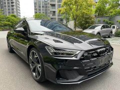 Audi A7L 45 TFSI quattro S-line Dark Knight Edition - ფოტო 11