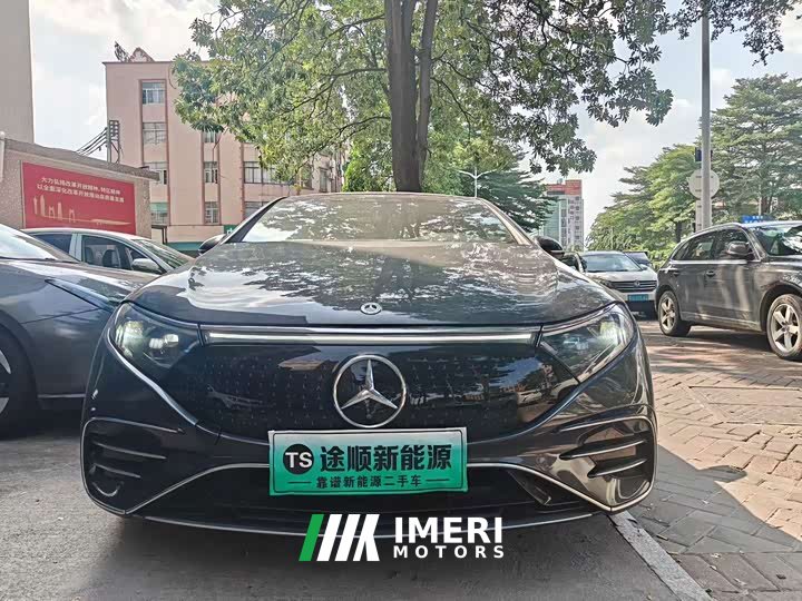 Mercedes-Benz EQS Facelift 450 Pioneer Edition - ავტომობილი ჩინეთიდან