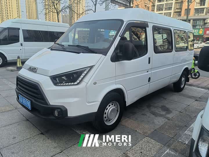 JMC Teshun Terios 2.8T Commercial Long-wheelbase Mid-roof 6-seater Rear Single Tire China VI JX493 - car from China
