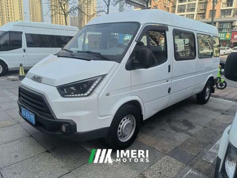 2021 JMC Teshun Terios 2.8T Commercial Long-wheelbase Mid-roof 6-seater Rear Single Tire China VI JX493 - автомобиль из Китая