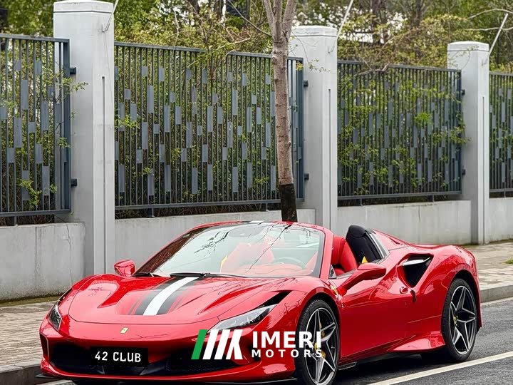 Ferrari F8 2020 Spider 3.9T V8 - ავტომობილი ჩინეთიდან