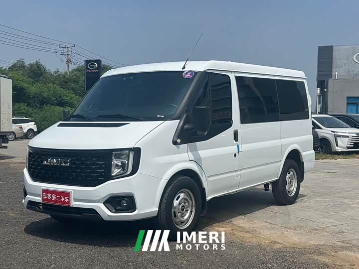 JMC 2.0T Automatic Short-wheelbase Low-roof Commercial Multipurpose Passenger Vehicle 6-seater Dual Swing Rear Doors - ავტომ…