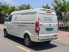 Remote Yuantu E5 E5L Pure Electric Box Truck Guoxuan 39.9kWh - ფოტო 7