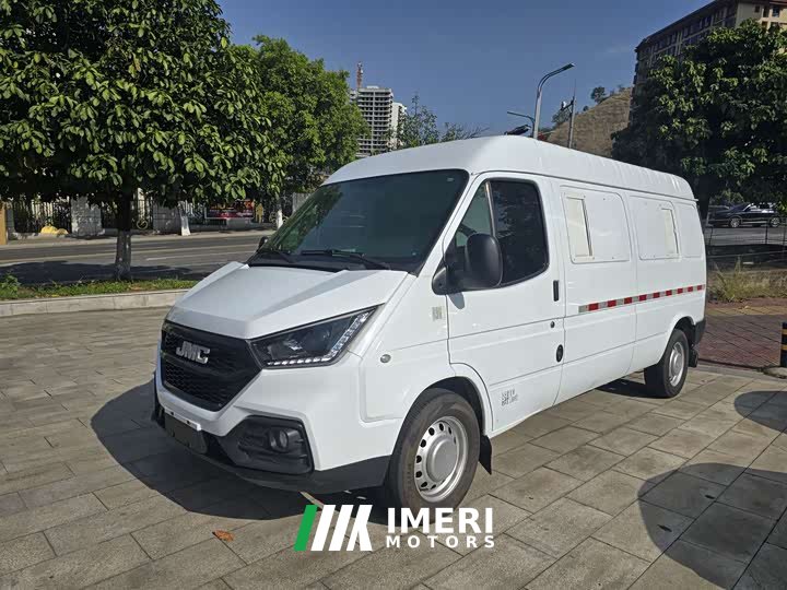 Teshun Terios 2.8T Space King Taurus Long-wheelbase Mid-high Roof Rear Single Tire 3-seat Diesel Euro VI JX493