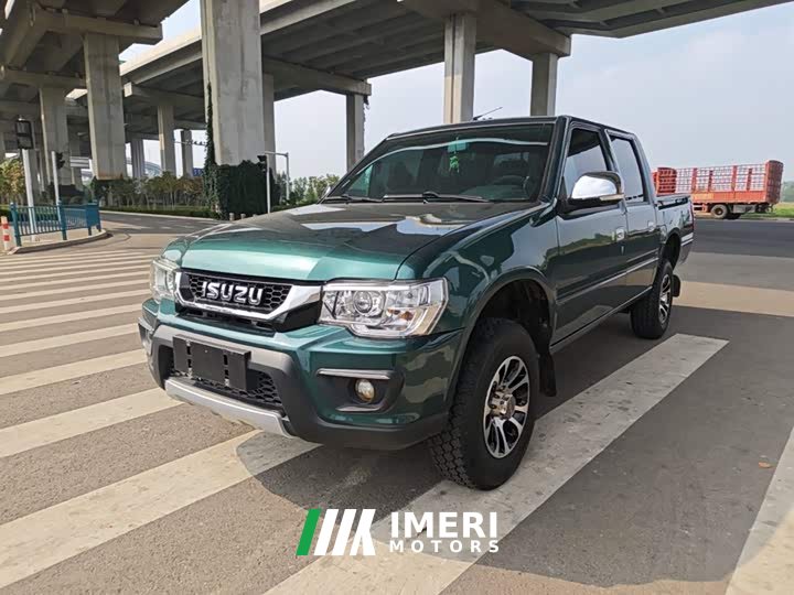Qingling Isuzu T17 2021 3.0T Diesel 2WD Stake Bed Standard Wheelbase 4KH1CT6H1 - ავტომობილი ჩინეთიდან