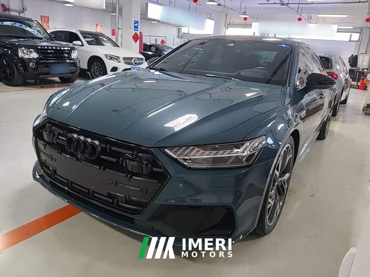 Audi A7L 55 TFSI quattro S-line Zhiyuan Obsidian Black Package - ავტომობილი ჩინეთიდან
