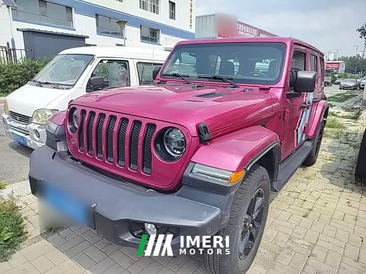 Jeep Wrangler 2022 2.0T High Altitude Bahama Beach Pink Special Edition - ავტომობილი ჩინეთიდან