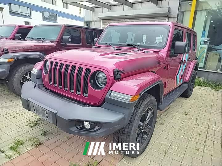 Jeep Wrangler 2022 2.0T High Altitude Bahama Beach Pink Special Edition - ავტომობილი ჩინეთიდან