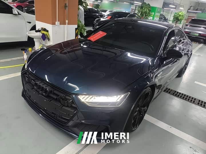 Audi A7L 55 TFSI quattro S-line Zhiyuan Flowing Crystal Package - ავტომობილი ჩინეთიდან