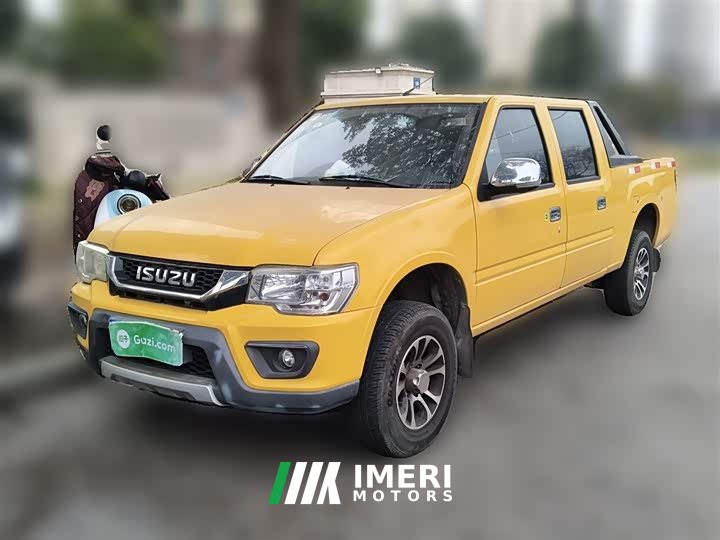 Qingling Isuzu T17 3.0T Diesel 2WD Stake Bed Extended Wheelbase 4KH1CT6H1 - ავტომობილი ჩინეთიდან