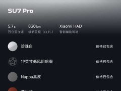Xiaomi SU7 Rear-Wheel Drive Ultra-Long Range Advanced Autonomous Driving Pro - ფოტო 5