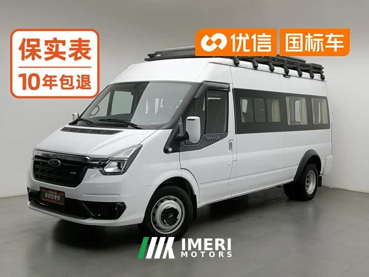 Ford Transit Custom 2.2T Automatic Logistics Vehicle Pro 5.9m Long Wheelbase Dual Rear Wheels 7-Seater Mid-Roof Euro VI - ავ…