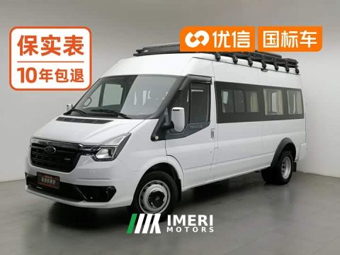 2021 Ford Transit Custom 2.2T Automatic Logistics Vehicle Pro 5.9m Long Wheelbase Dual Rear Wheels 7-Seater Mid-Roof Euro VI