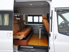 Ford Transit Custom 2.2T Automatic Logistics Vehicle Pro 5.9m Long Wheelbase Dual Rear Wheels 7-Seater Mid-Roof Euro VI - ფო…