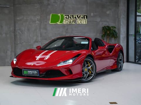 2023 Ferrari F8 2020 Spider 3.9T V8 - ავტომობილი ჩინეთიდან