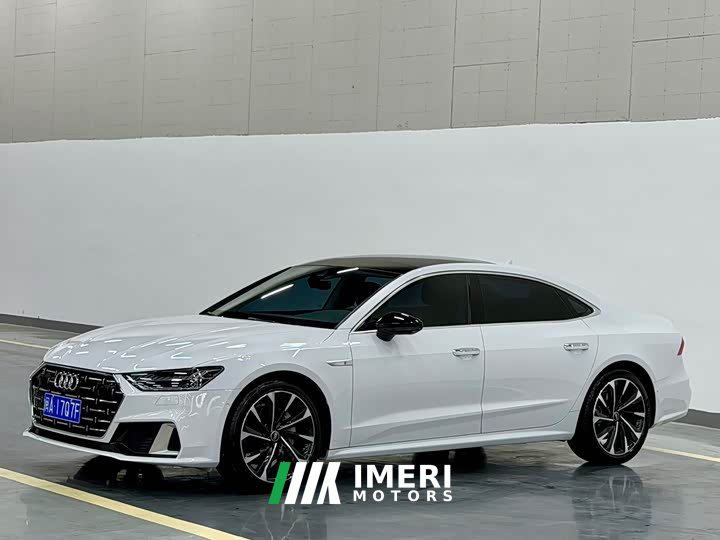 Audi A7L 2022 45 TFSI quattro S-line White Wizard Edition - ავტომობილი ჩინეთიდან