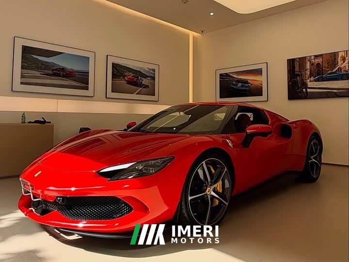 Ferrari 296 2021 3.0T V6 GTB - ავტომობილი ჩინეთიდან