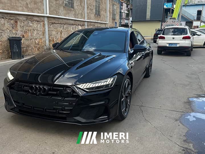 Audi A7L 45 TFSI quattro S-line Black Knight Edition - ავტომობილი ჩინეთიდან