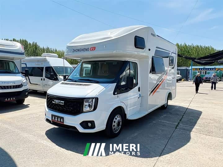 Jianglin Fushun Jiangling Fushun C-type over-cab RV 2.0T Automatic - ავტომობილი ჩინეთიდან