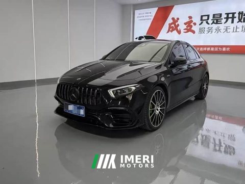 2021 Mercedes-Benz Mercedes-AMG A35 L 4MATIC Blazing Night Special Edition - ავტომობილი ჩინეთიდან