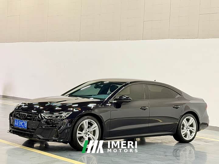 Audi A7L 2022 45 TFSI quattro S-line Jianyuan Edition Obsidian Black Package - ავტომობილი ჩინეთიდან