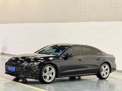 Audi A7L 2022 45 TFSI quattro S-line Jianyuan Edition Obsidian Black Package - ფოტო 1