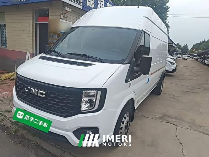 Jianglin Fushun JMC Fushun 2.0T Manual Box Truck Long Wheelbase High Roof 3-Seater - ავტომობილი ჩინეთიდან