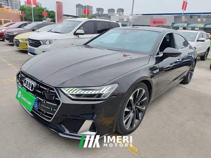 Audi A7L 55 TFSI quattro S-line Zhiyuan Flowing Crystal Package - ავტომობილი ჩინეთიდან