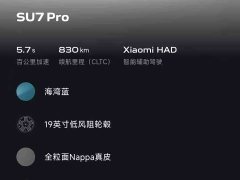 Xiaomi SU7 Rear-Wheel Drive Ultra-Long Range Advanced Autonomous Driving Pro - ფოტო 9