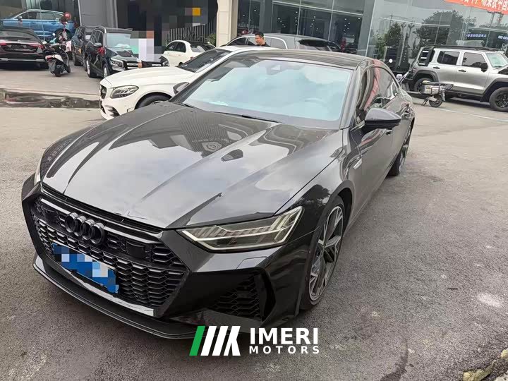 Audi A7L 2024 45 TFSI quattro S-line Dark Knight Edition - ავტომობილი ჩინეთიდან