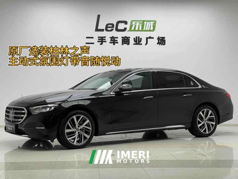 2024 Mercedes-Benz E-Class Facelift E 300 L Fashion - ავტომობილი ჩინეთიდან