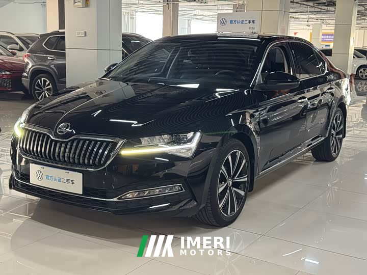 Skoda Superb TSI280 DSG Prestige - ავტომობილი ჩინეთიდან