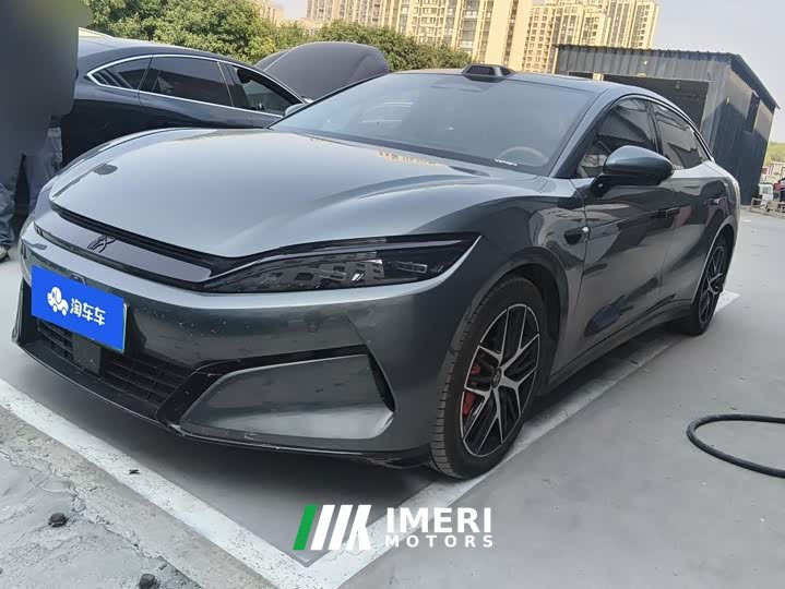 BYD Han L 2025 DM-p Four-Wheel Drive Lidar Flagship - ავტომობილი ჩინეთიდან