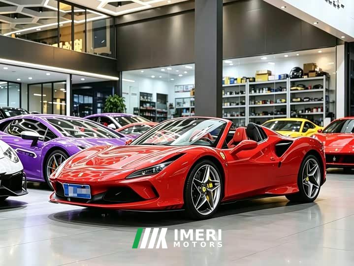 Ferrari F8 2020 Spider 3.9T V8 - ავტომობილი ჩინეთიდან