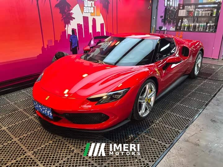 Ferrari 296 2021 3.0T V6 GTB - ავტომობილი ჩინეთიდან