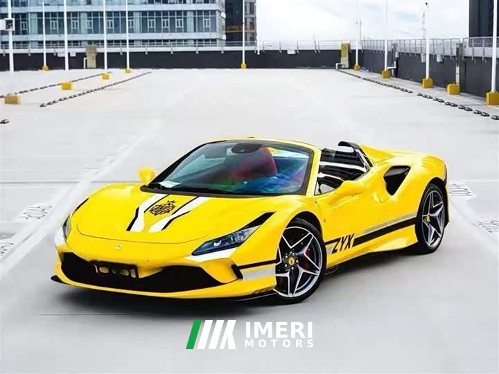 Ferrari F8 2020 Spider 3.9T V8 - ავტომობილი ჩინეთიდან