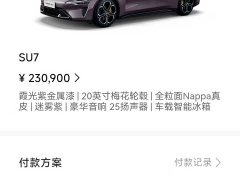 Xiaomi SU7 Rear-Wheel Drive Long Range Smart Driving Edition - ფოტო 11
