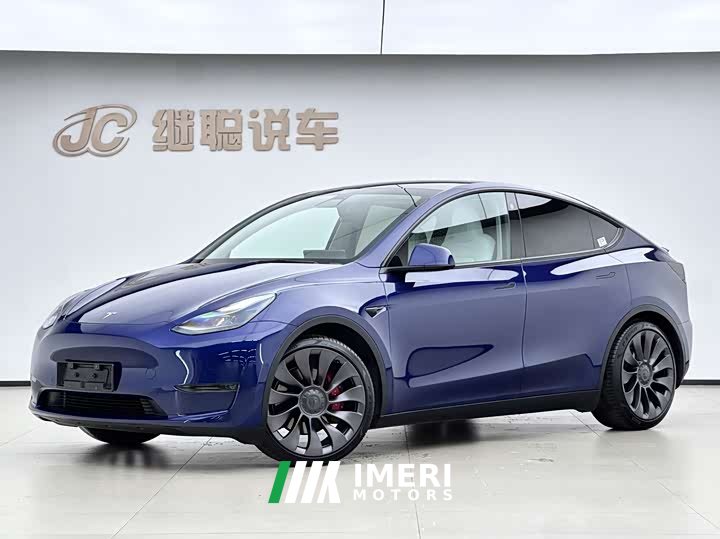 Tesla Model Y 2022 Performance high-performance all-wheel drive version