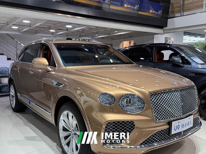 Bentley Bentayga 4.0T V8 - ავტომობილი ჩინეთიდან