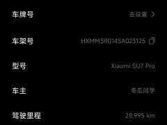 Xiaomi SU7 2024 Rear-Wheel Drive Ultra-Long Range Advanced Autonomous Driving Pro - ფოტო 15