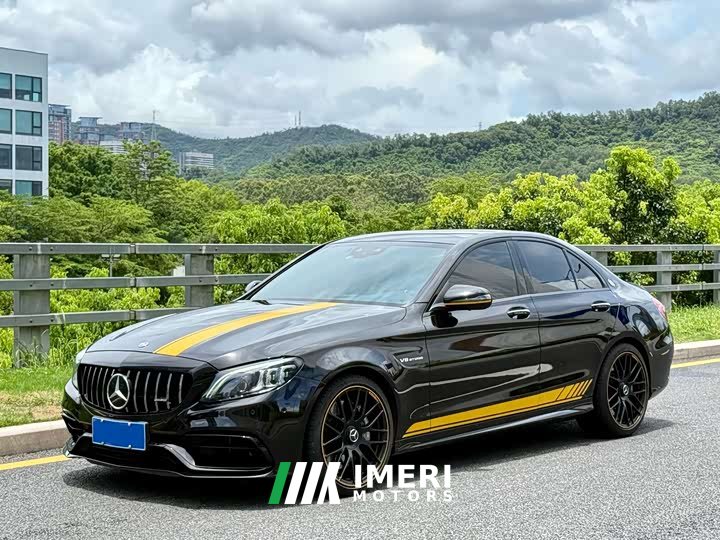 Mercedes-Benz C-Class AMG C 63 Midnight Special Edition - ავტომობილი ჩინეთიდან