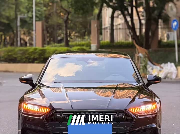Audi A7L 2022 55 TFSI quattro S-line Zhiyuan Obsidian Black Package - ავტომობილი ჩინეთიდან