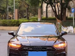 Audi A7L 2022 55 TFSI quattro S-line Zhiyuan Obsidian Black Package - ფოტო 1