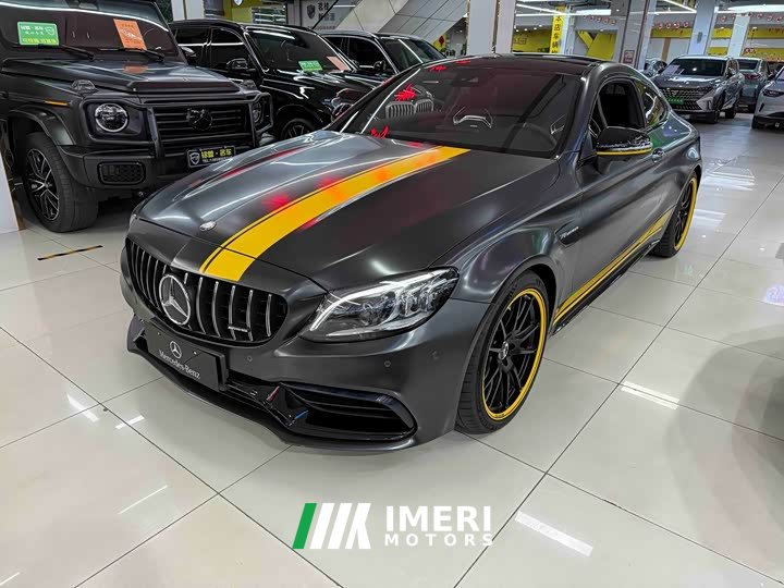 Mercedes-Benz Mercedes-AMG C 63 Coupe Dark Night Special Edition - ავტომობილი ჩინეთიდან