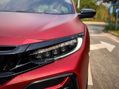 Honda Civic 2021 Hatchback 220 Turbo CVT Trendy Control - ფოტო 5