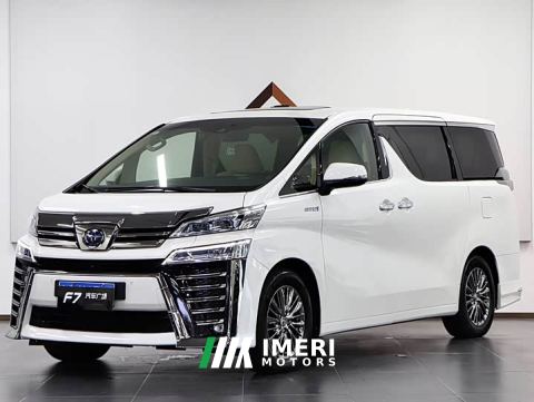 2022 Toyota Vellfire Dual Motor 2.5L HV Premium Edition
